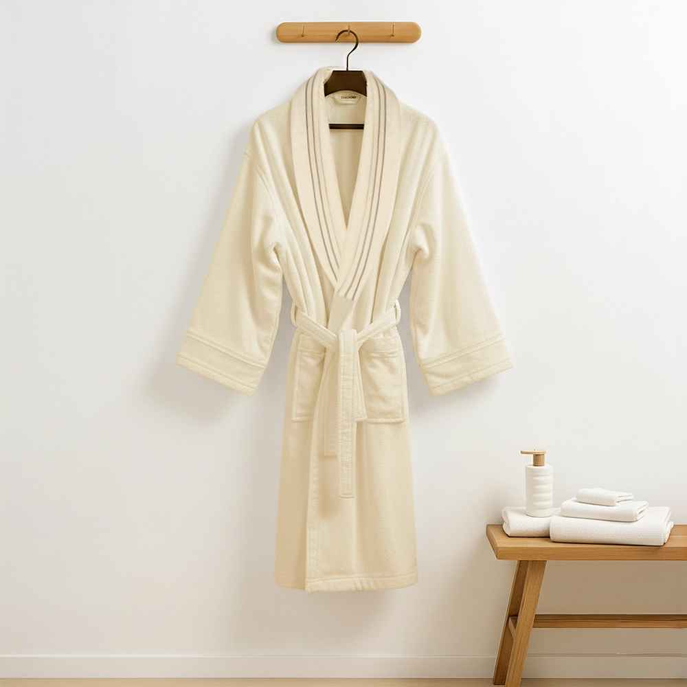 Ivory bathrobe copy Bathrobe