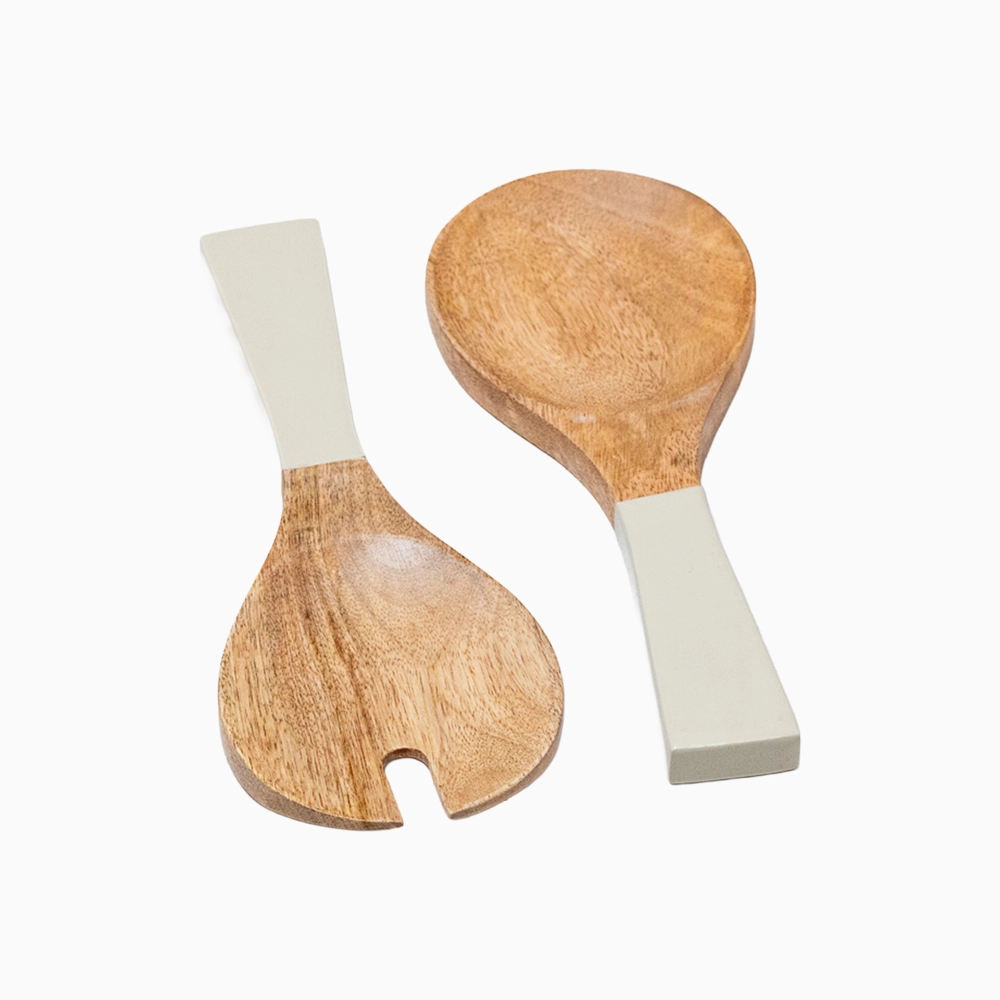 52 Taupe Madras Small Serving Set